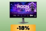 Il monitor da gaming AOC è in offerta su Amazon al suo minimo storico: 27" e pannello QD-OLED