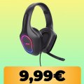 Le cuffie da gaming GXTrust Rayne sono in sconto del 50% su Amazon: acquistale al minimo storico