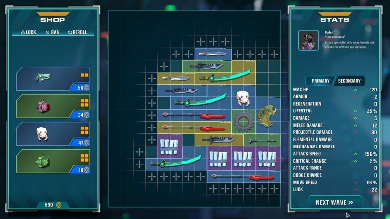 L'inventario è uno dei protagonisti del gioco