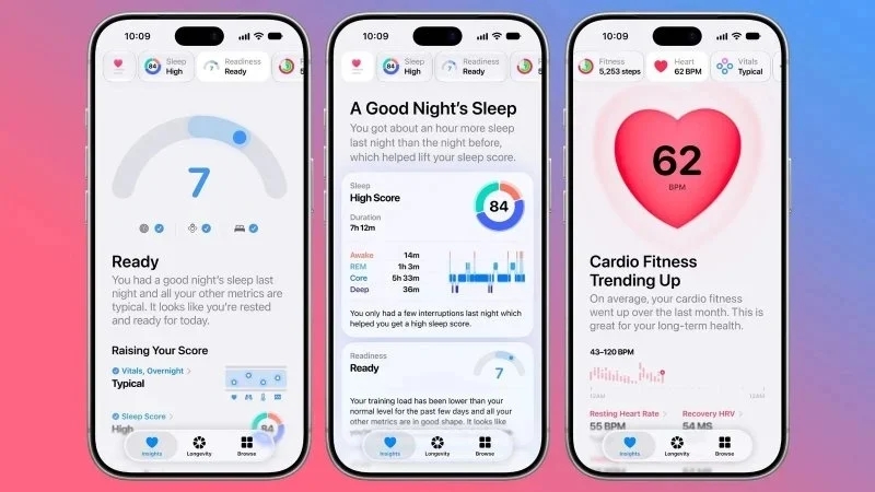 App Salute riprogettata