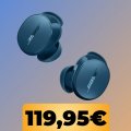 Gli auricolari Bose QuietComfort con cancellazione del rumore sono in sconto al 40% per le Offerte Prime
