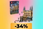 Il Castello di Hogwarts in versione LEGO è in offerta su Amazon: acquistalo al minimo storico