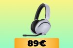 Le cuffie Sony INZONE H5 costano 60 € in meno per le Offerte Prime