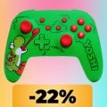 Il controller PowerA di Yoshi è su Amazon al minimo storico: è compatibile con Nintendo Switch 2