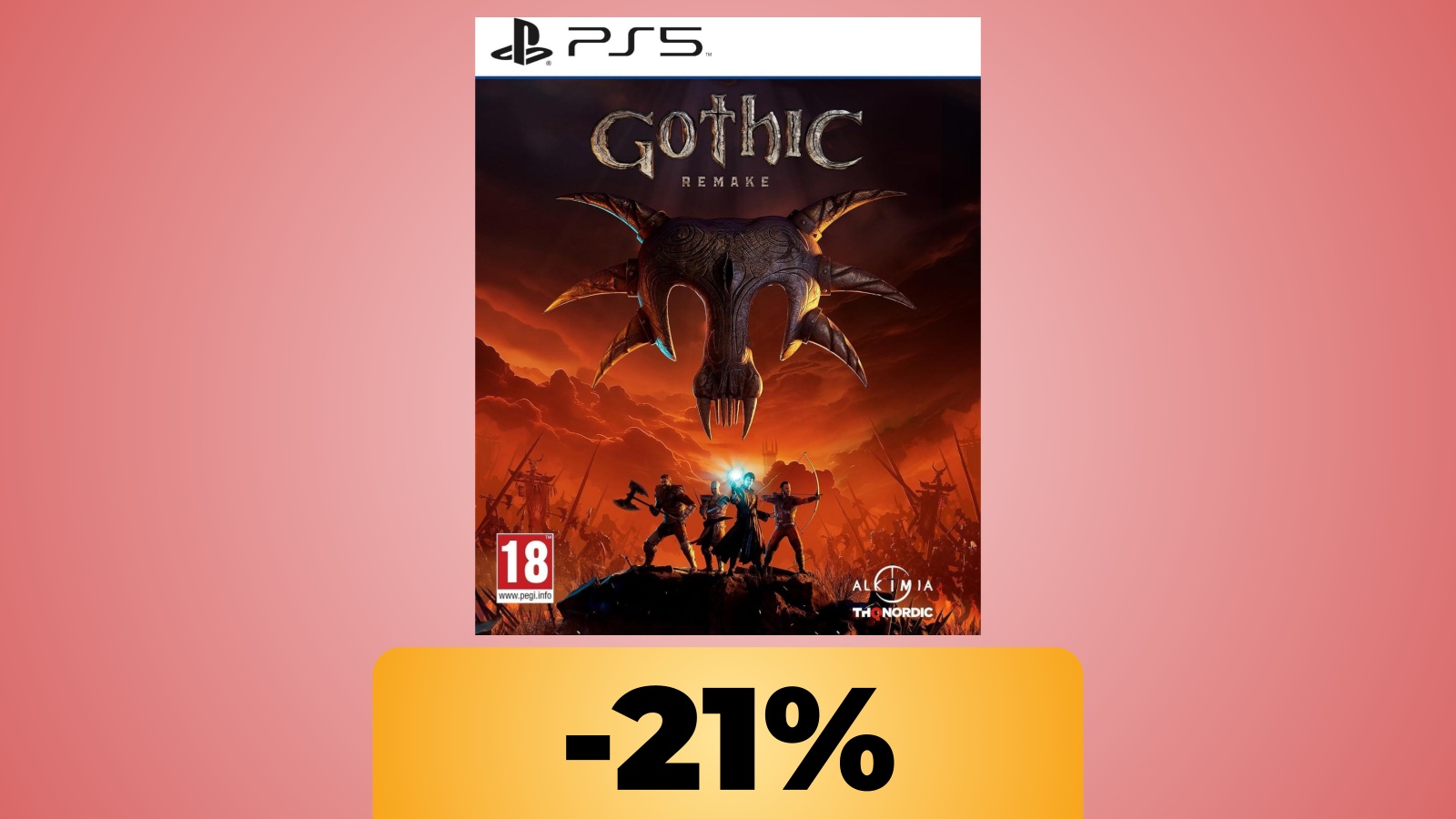 Gothic 1 Remake per PS5 è in sconto su Amazon per le Offerte Prime
