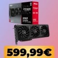 La scheda video ASUS Prime RX 9070 GRE OC è al minimo storico per le Offerte Prime
