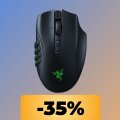 Il mouse da gaming Razer Naga V2 Pro è in promo su Amazon: puoi acquistarlo al suo minimo storico