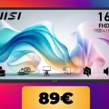 Il monitor portatile MSI Pro è in offerta su Amazon: puoi acquistarlo al suo minimo storico