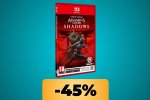 Assassin's Creed Shadows per Nintendo Switch 2 è in offerta su Amazon: acquistalo al minimo storico