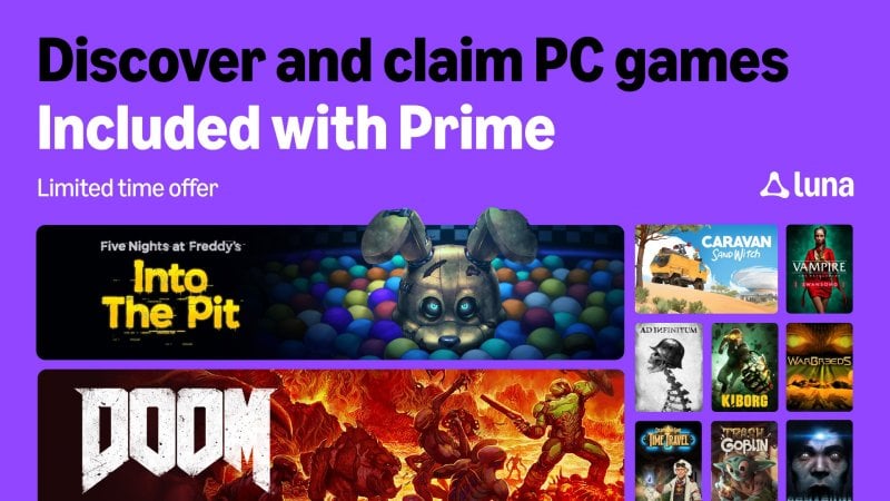 Prime Gaming Ottobre