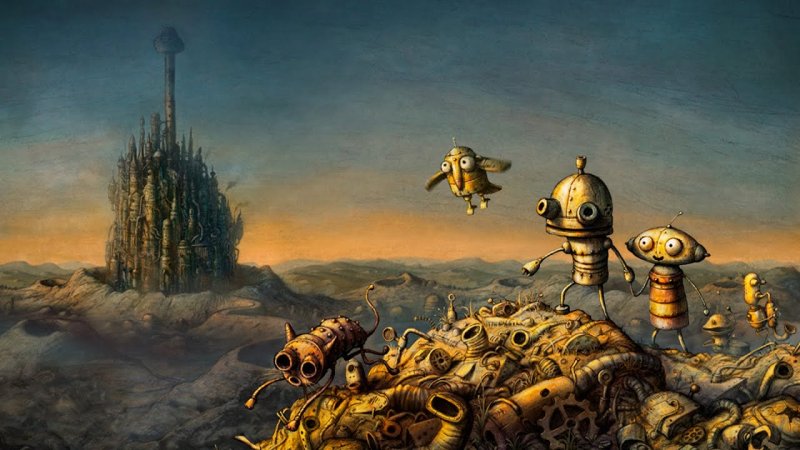 Un'immagine da Machinarium