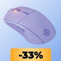 Il mouse SteelSeries Rival 3 Gen 2 costa 20 € in meno ed è quasi al minimo storico