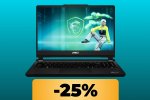 Il notebook da gaming MSI Cyborg 15 con RTX 5060 è al minimo storico su Amazon