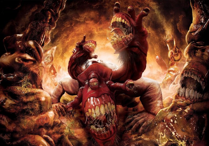 La rappresentazione di Cerbero vista in Dante's Inferno è semplicemente indimenticabile