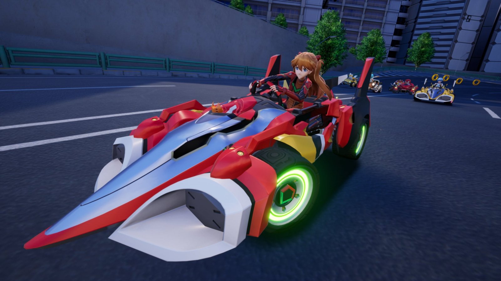 Asuka in Sonic Racing CrossWorlds