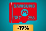 La microSD Samsung compatibile con Nintendo Switch 2 da 256GB è in offerta su Amazon (quasi) al minimo storico