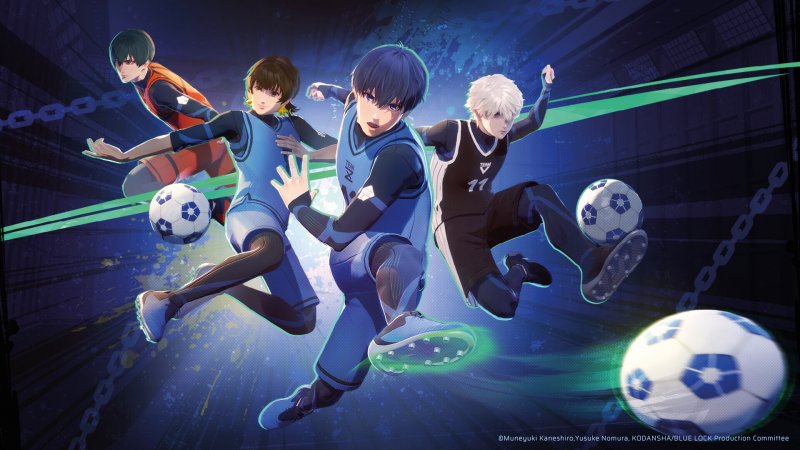 I protagonisti di Blue Lock in Rematch