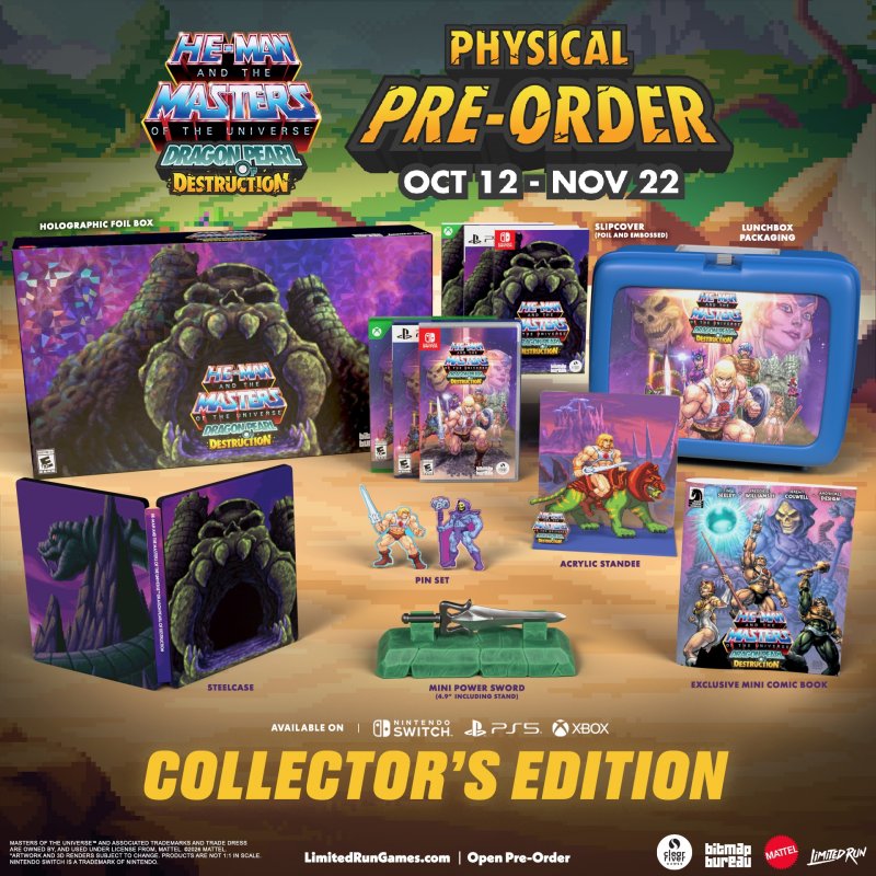 Le edizioni speciali di He-Man and the Masters of the Universe: Dragon Pearl of Destruction