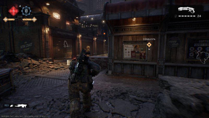La mappa Mercato di Gears of War: E-Day