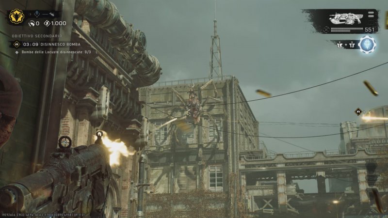Uno dei boss della modalità Horde Siege di Gears of War: E-Day