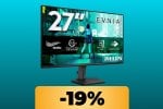 Il monitor da gaming Philips da 27" è in offerta su Amazon: puoi acquistarlo scontato del 19%