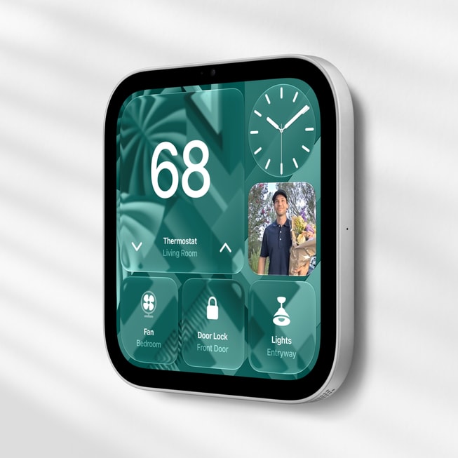 Apple HomeView con montaggio a parete