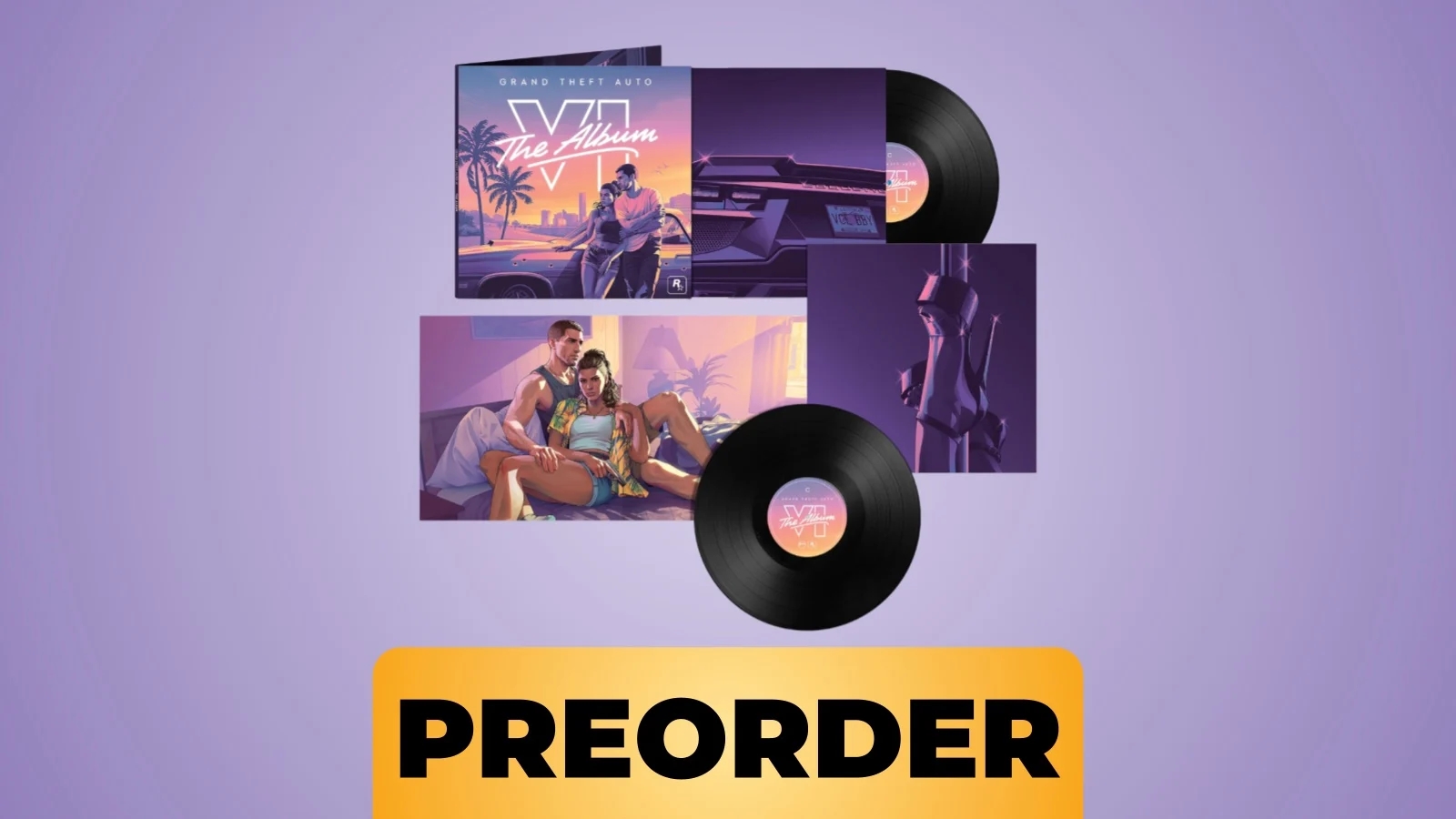Il doppio vinile GTA VI: The Album è in preordine su Amazon ed è perfetto per gli appassionati