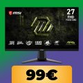 Il monitor MSI MAG FHD da 27' e 200Hz è su Amazon al minimo storico