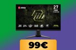 Il monitor MSI MAG FHD da 27" e 200Hz è su Amazon al minimo storico
