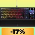 La tastiera da gaming Corsair Galleon 100 è in offerta su Amazon: puoi acquistarla al suo minimo storico