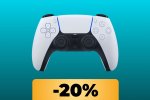 Il controller DualSense bianco è in sconto su Amazon e torna sotto i 60 €
