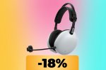 Le cuffie Sony INZONE H9 II sono al minimo storico su Amazon: audio spaziale a 360° e design leggero