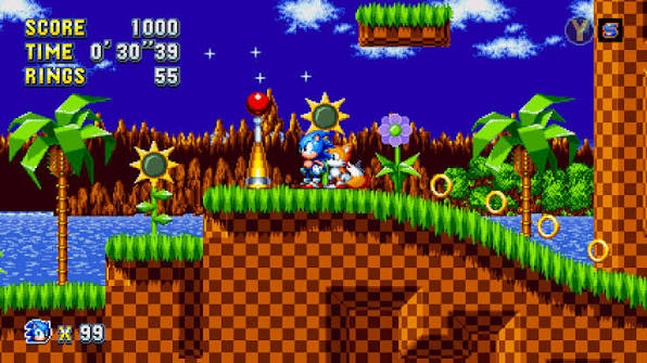 i checkpoint in Sonic the Hedgehog