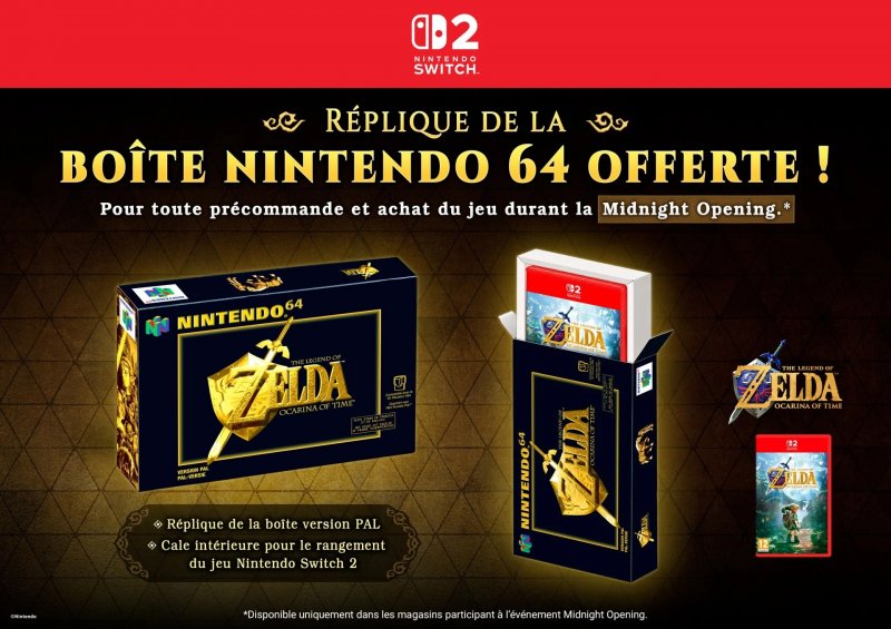 La confezione speciale di Zelda: Ocarina of Time in stile Nintendo 64
