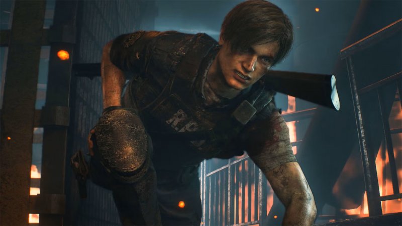 I capelli di Leon sono sempre un problema in termini di resa, evidente anche in questo riadattamento per Nintendo Switch 2