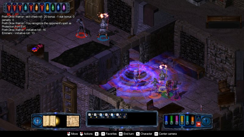 Pool of Radiance: Ruins of Myth Drannor è un gioco di ruolo isometrico con combattimenti a turni