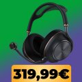 Le cuffie Turtle Beach Stealth Pro II, con audio spaziale Dolby Atmos, sono al minimo storico
