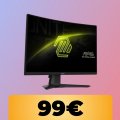 Il monitor da gaming MSI è in offerta su Amazon: puoi acquistare il pannello al minimo storico