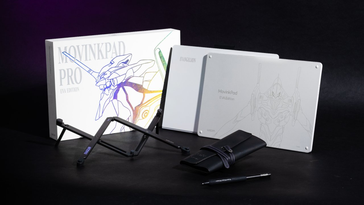 Wacom porta a Lucca Comics uno stand a tema Evangelion con il MovinkPad ...