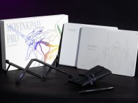 Wacom porta a Lucca Comics uno stand a tema Evangelion con il MovinkPad Pro EVA Edition