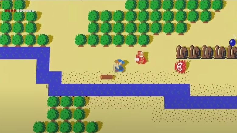 Il primo prototipo per testare il concept di Breath of the Wild, ispirato al primo The Legend of Zelda