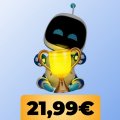 Questa luce di Astro Bot è utile e perfetta per decorare la tua postazione