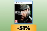 Metal Gear Solid Delta Snake Eater D1 Edition per PS5 costa 40 € in meno su Amazon