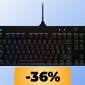 La tastiera da gaming Logitech G Pro è in promozione su Amazon: puoi acquistarla in sconto del 36%
