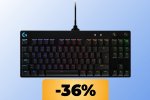 La tastiera da gaming Logitech G Pro è in promozione su Amazon: puoi acquistarla in sconto del 36%