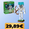 Lo scheletro di Minecraft in versione LEGO è al minimo storico su Amazon