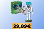 Lo scheletro di Minecraft in versione LEGO è al minimo storico su Amazon