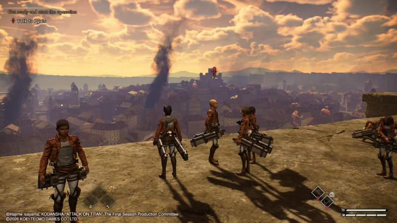 Il gioco ci farà rivivere la storia de L'attacco dei giganti dall'inizio alla fine