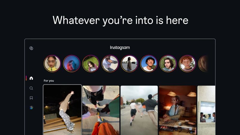 L'interfaccia di Instagram