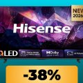 La smart TV QLED Hisense da 75' è in promozione su Amazon: puoi acquistarla in sconto del 38%